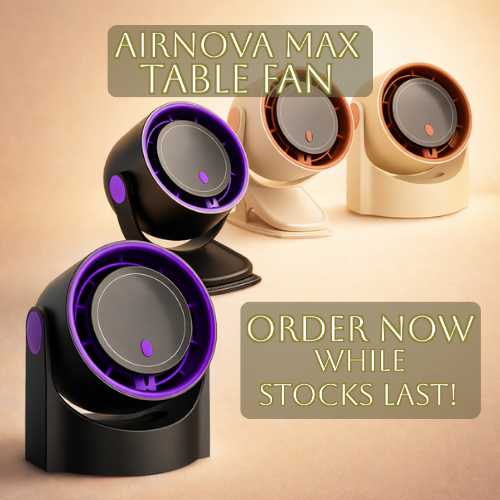 AirNova Max Table Fan